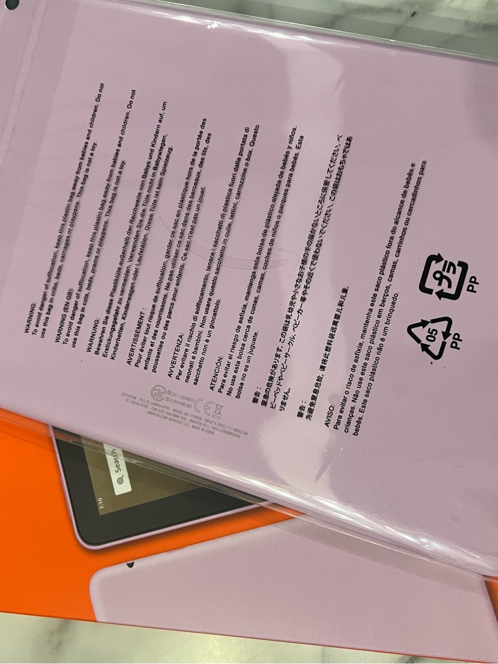 Amazon Fire HD 10 Tablet - Pink - Picture 3 of 3